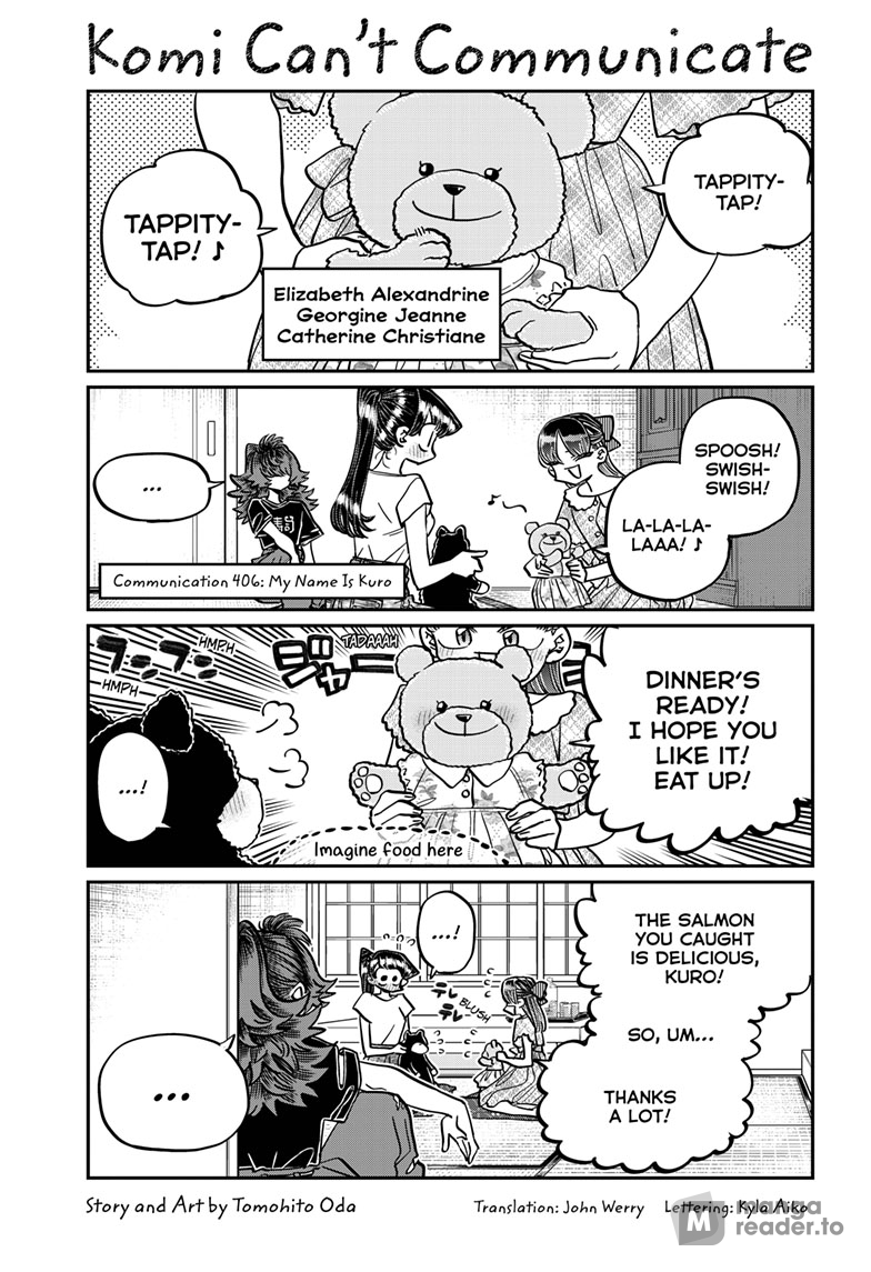 Komi Can’t Communicate, Chapter 406 image 1